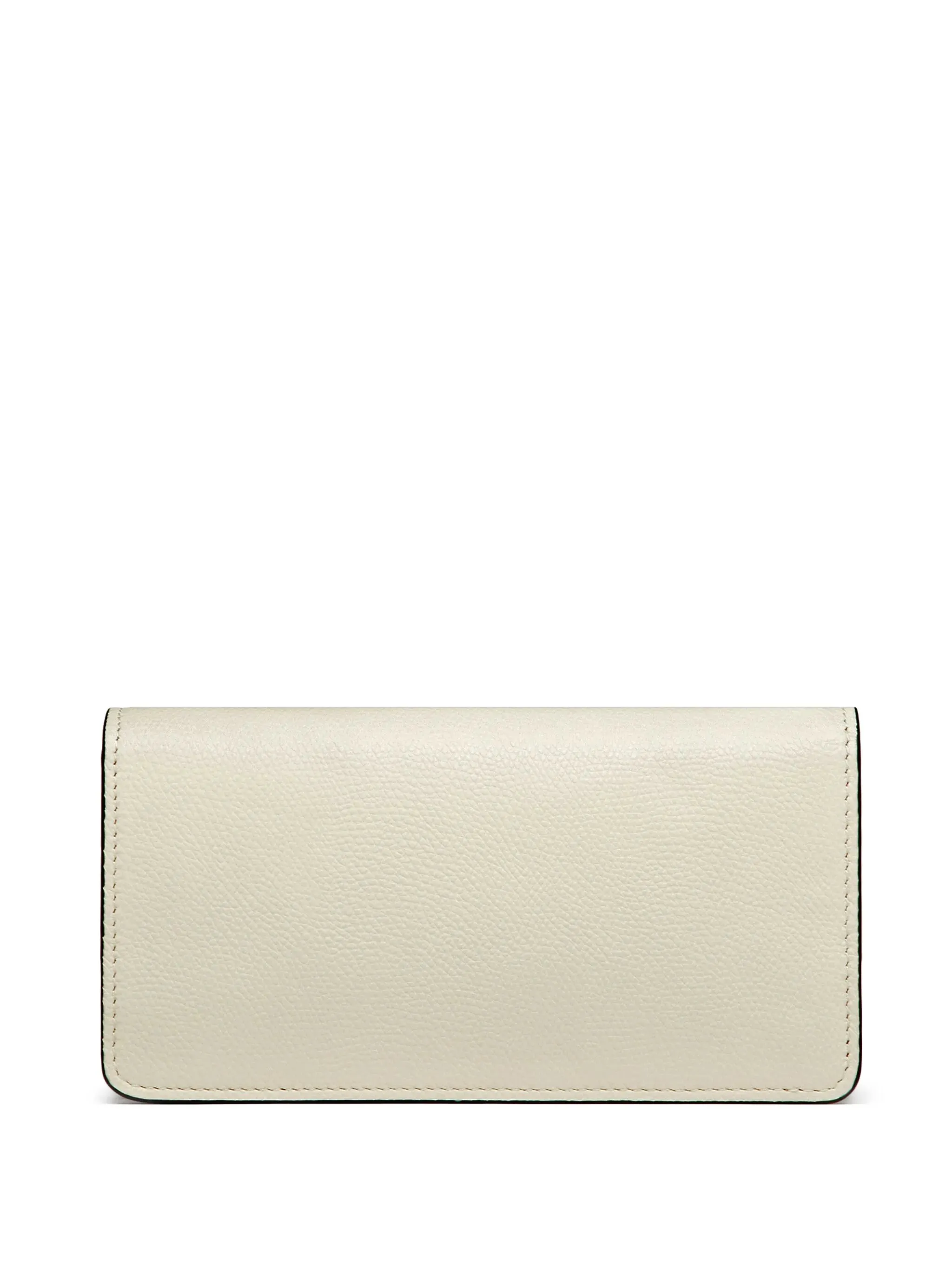 Signature VLogo chain Artistic flair Economical wallet leather