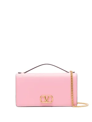 Signature VLogo leather bag crossbody Beautiful Order now