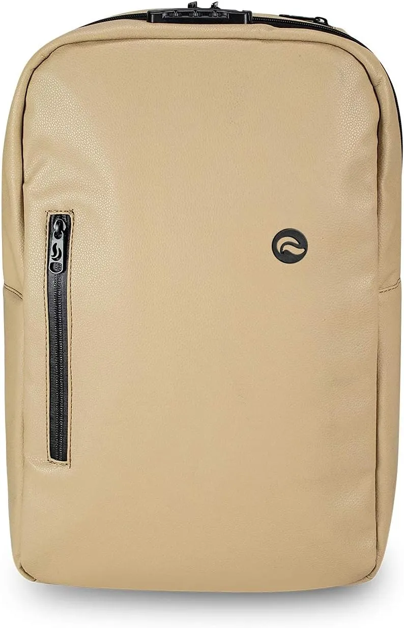 Skunk Elite Backpack - Smell Proof (Tan Leather)