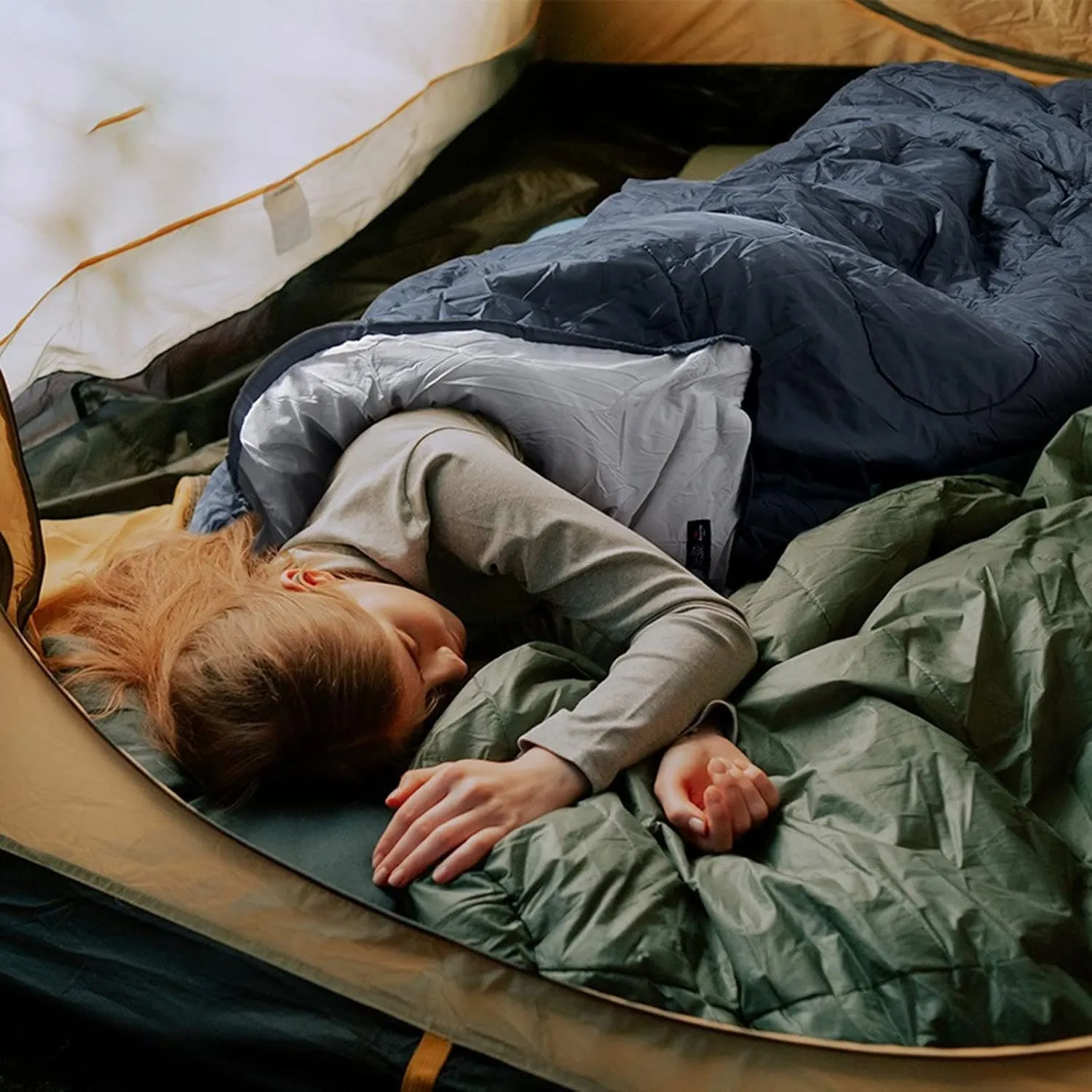 Sleeping Bags Sleeping Bag Lightweight Waterproof Sleeping Bag Ultralight Cotton Winter Sleeping Bag Outdoor Camping Sleeping Bag