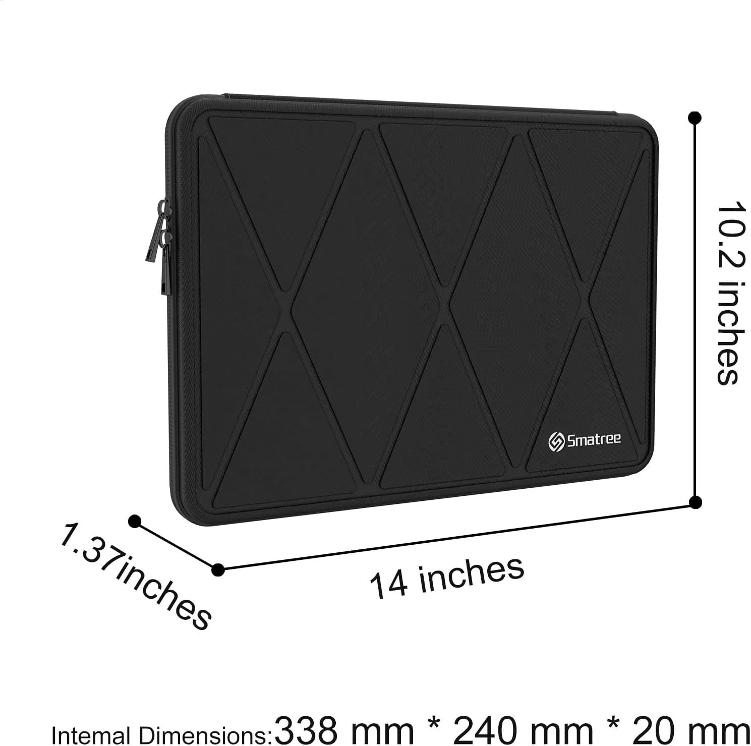 Smatree 14inch Hard Laptop Sleeve Case for Microsoft Surface Laptop Studio 14.4" Touchscreen, Surface Studio i7, SurfaceStudio 2, Microsoft 14.4inch Notebook Protective Bag
