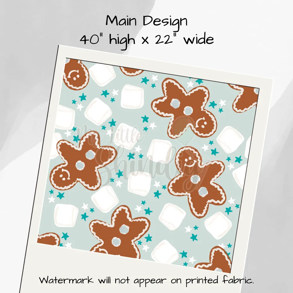 Snowmen Cocoa Tote-Ally Fabulous Panel (retail)