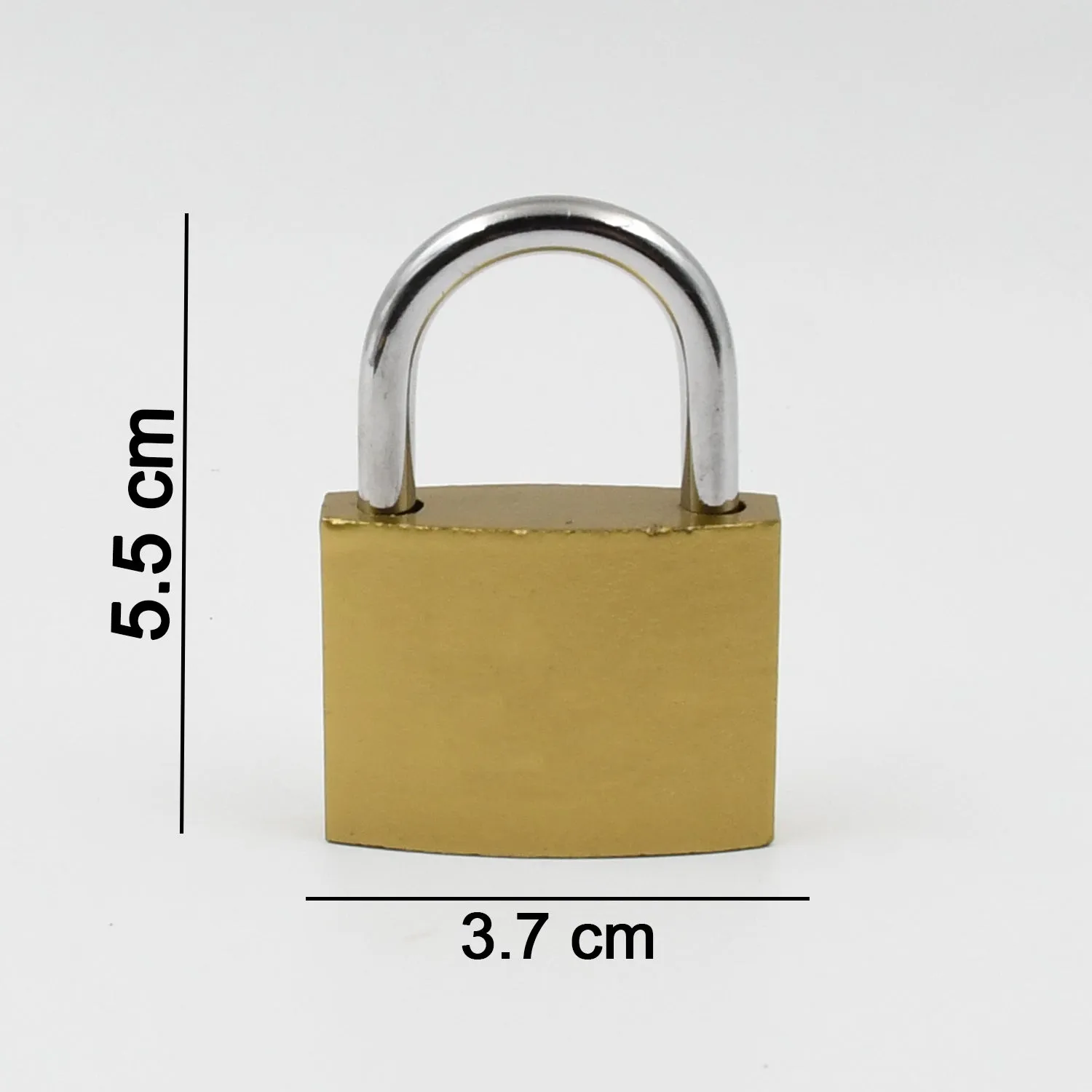 Solid Keys 38 / mm Price-conscious 3 Timeless Padlock Multipurpose Pc) 1