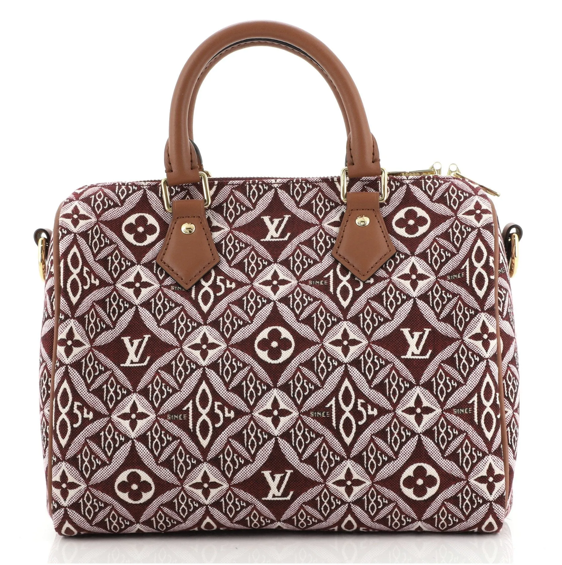 Speedy Bandouliere Bag Limited Edition Since 1854 Monogram Jacquard 25