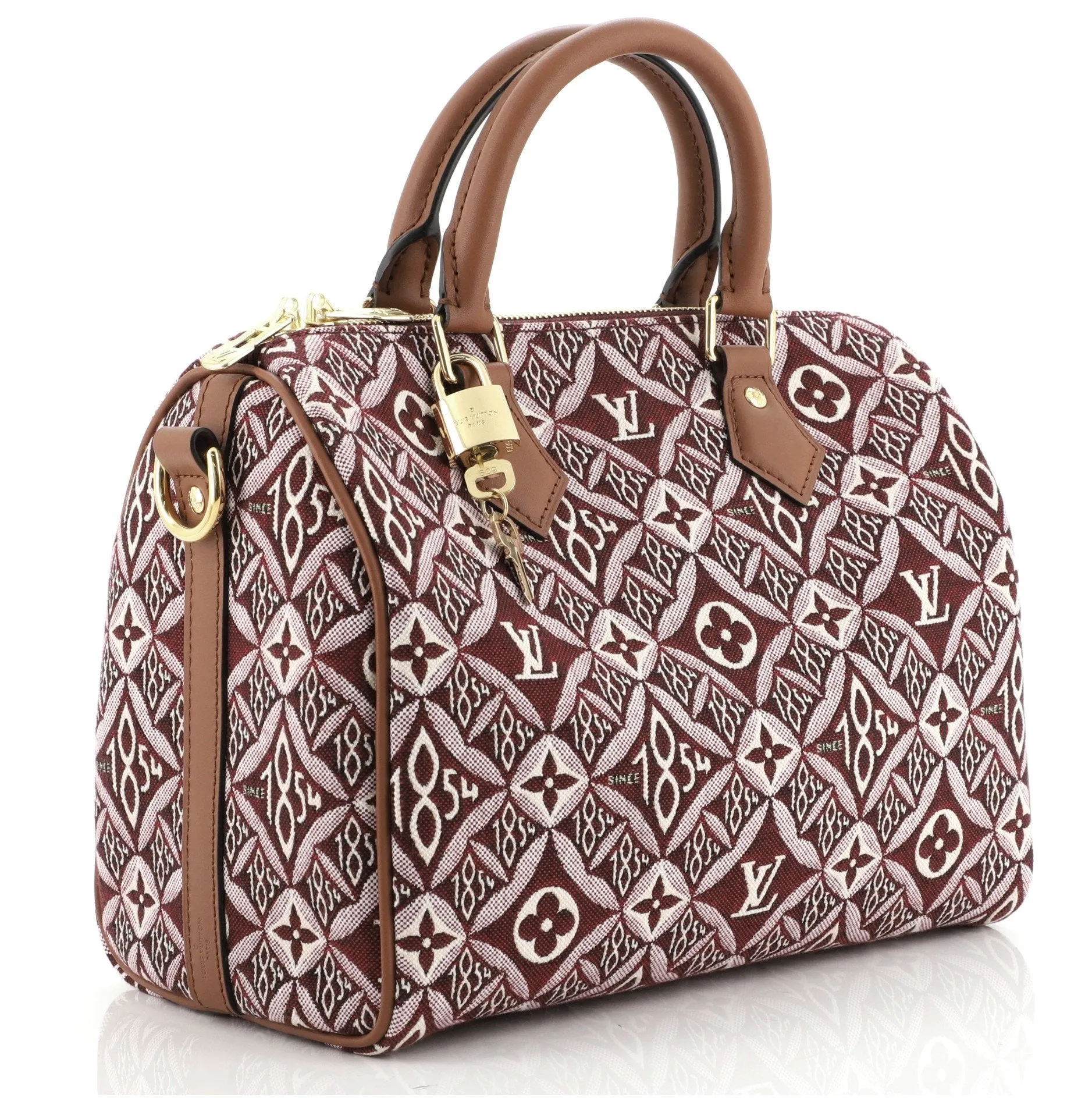 Speedy Bandouliere Bag Limited Edition Since 1854 Monogram Jacquard 25