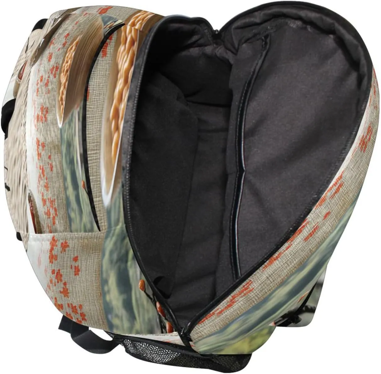 Sport Backpack for Women Men Fashion Backpack with Chest Strap Gift Men & Women Cereal Japanese Style