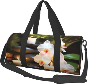 Sports Gym Bag for Women Men Travel Duffel Bag Tote Weekender Bag Carry on Overnight Bag for Travel Swimming Fitness Workout Sports Relaxation with Massage Spa Duffle Bag