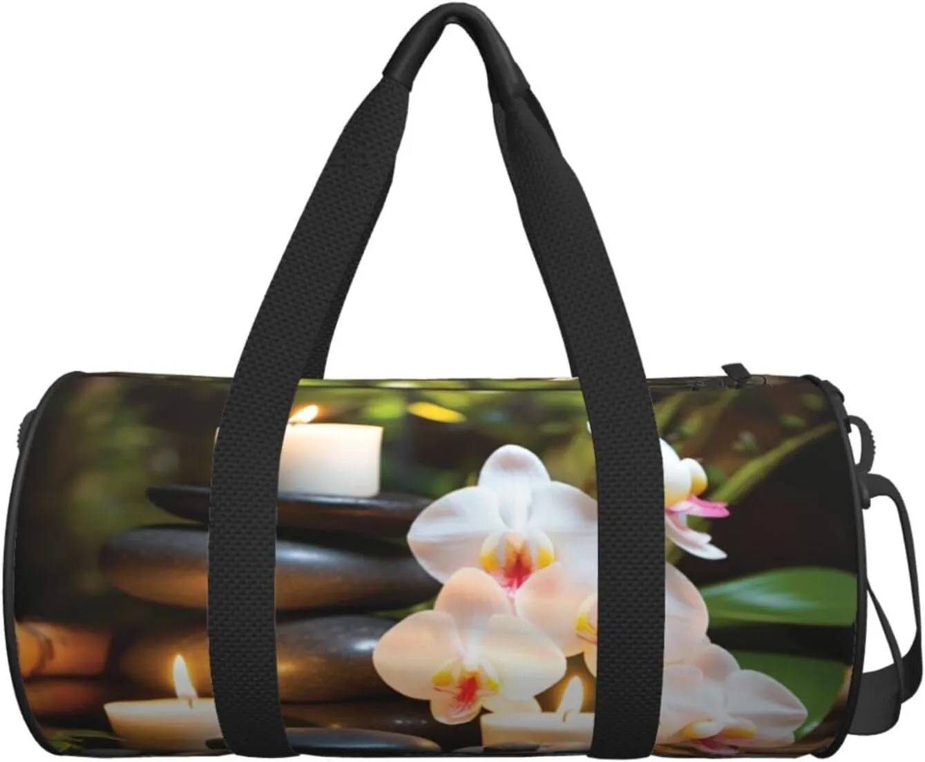 Sports Gym Bag for Women Men Travel Duffel Bag Tote Weekender Bag Carry on Overnight Bag for Travel Swimming Fitness Workout Sports Relaxation with Massage Spa Duffle Bag