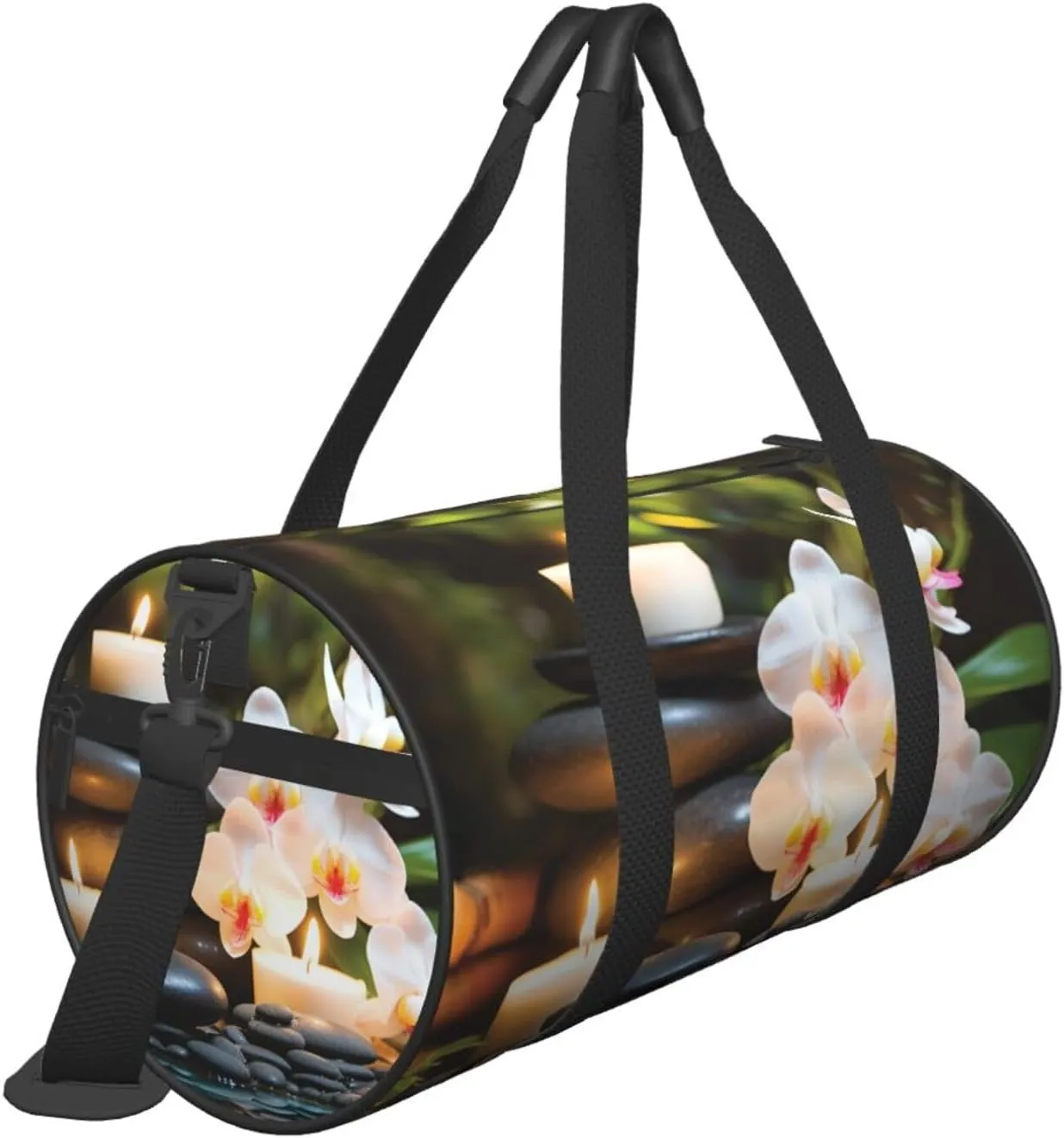 Sports Gym Bag for Women Men Travel Duffel Bag Tote Weekender Bag Carry on Overnight Bag for Travel Swimming Fitness Workout Sports Relaxation with Massage Spa Duffle Bag