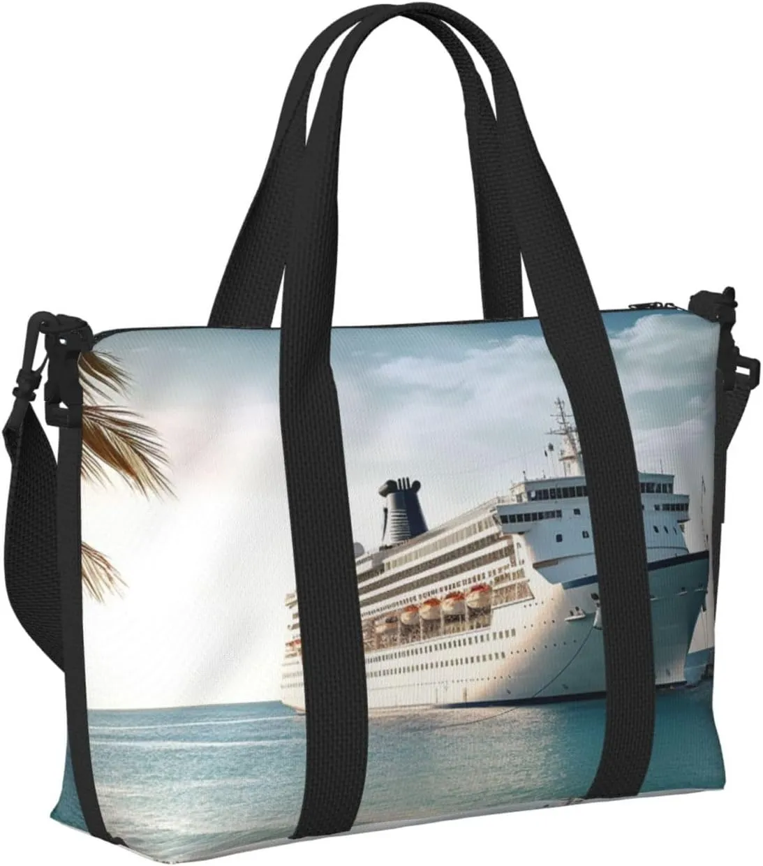 Sports Gym Bag for Women Men Travel Duffel Bag Tote Weekender Bag Carry on Overnight Bag for Travel Swimming Fitness Workout Sports Seaside Cruise Ship Duffle Bag