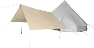 SportTent 4-Season Camping Cotton Canvas Bell Tent Wall Hunting Tent with 2 Doors and Stove Jack Hole