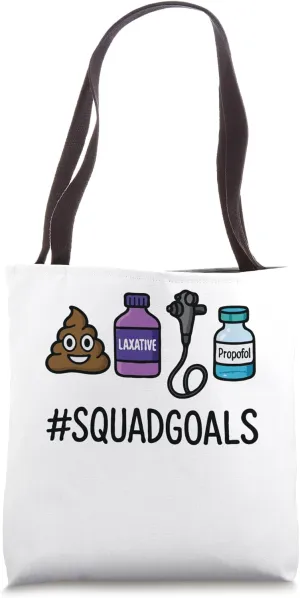 #Squadgoals Tote Bag