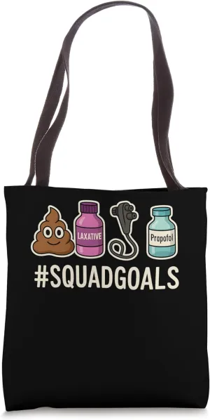 #Squadgoals Tote Bag