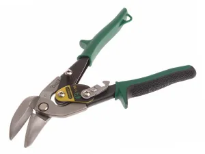 Stanley Tools Green Offset Aviation Snip Right Cut 250Mm (10In)