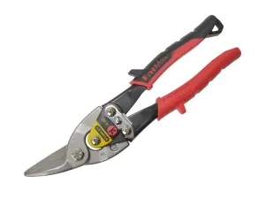 Stanley Tools Red Aviation Snip Left Cut 250Mm (10In)
