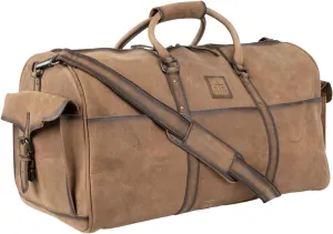 STS Ranchwear Mens Foreman Veg-Tan Leather Duffel Bag OS