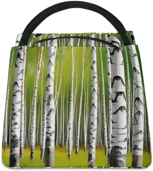 Sunshine in Late Summer Printed Lunch Bag Portable Lunch Tote Insulated Cooler Container for Travel Work Picnic