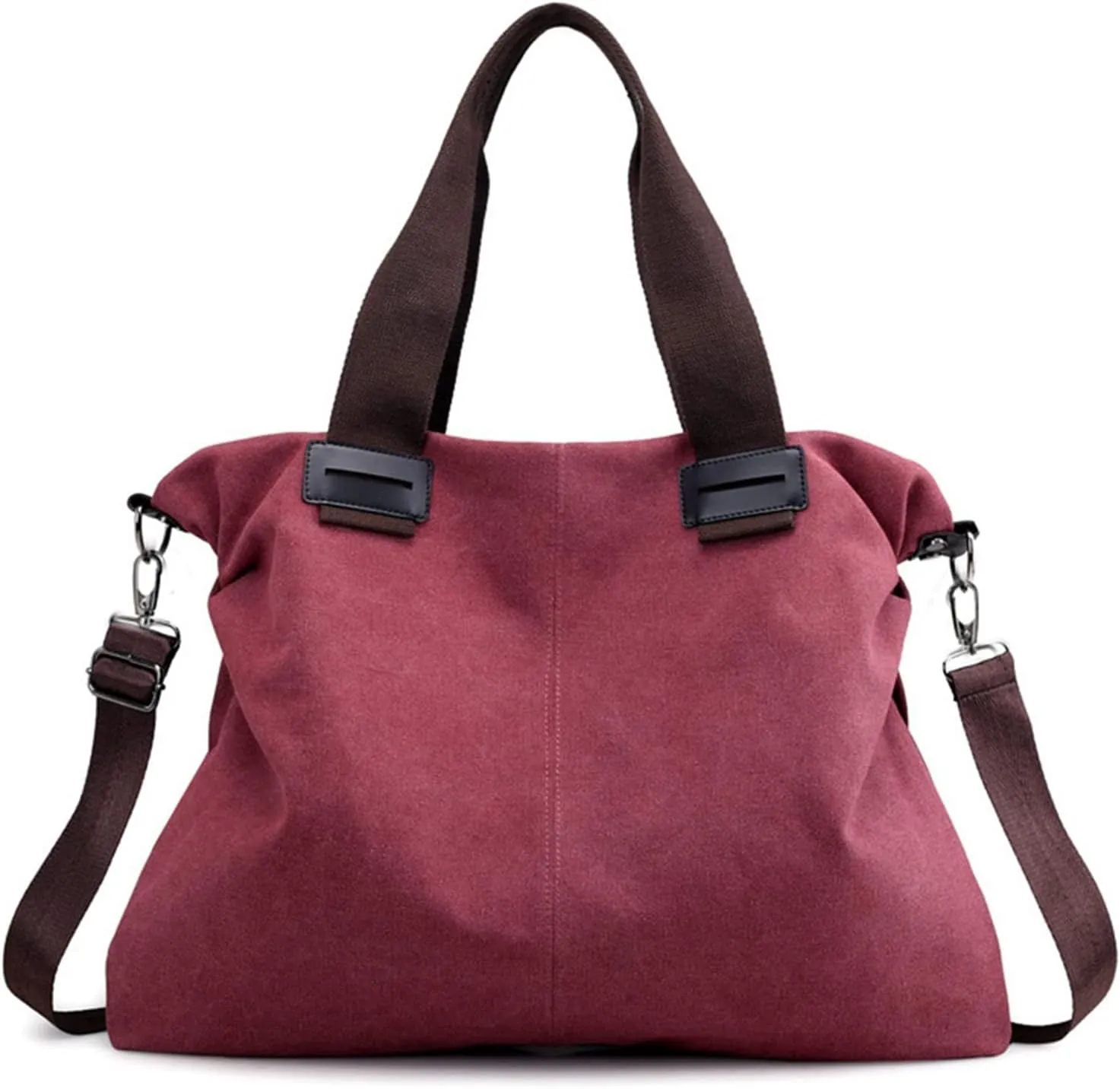 Sunshinejing Women's Canvas Tote Bag Shoulder Crossbody Purses Work Travel Handbag Hobo Bag