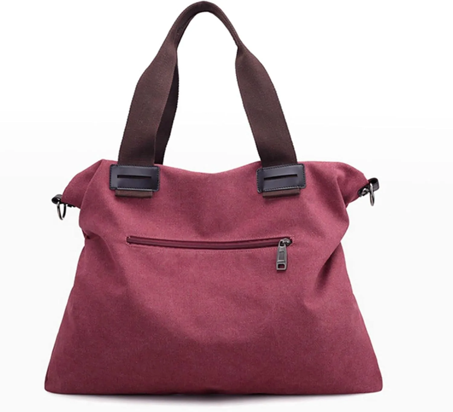 Sunshinejing Women's Canvas Tote Bag Shoulder Crossbody Purses Work Travel Handbag Hobo Bag