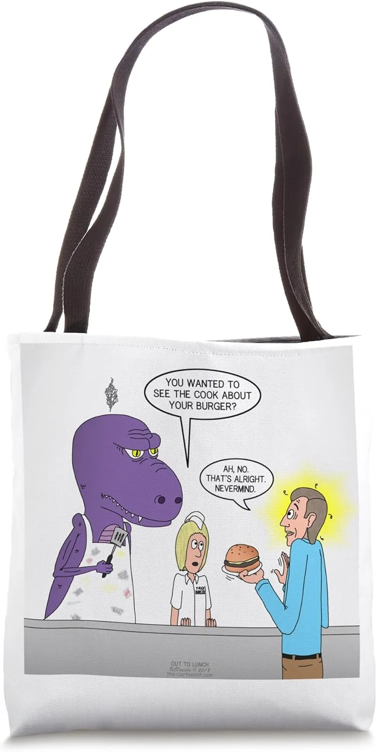 T-Rex Burger Joint Customer Complaint Tote Bag