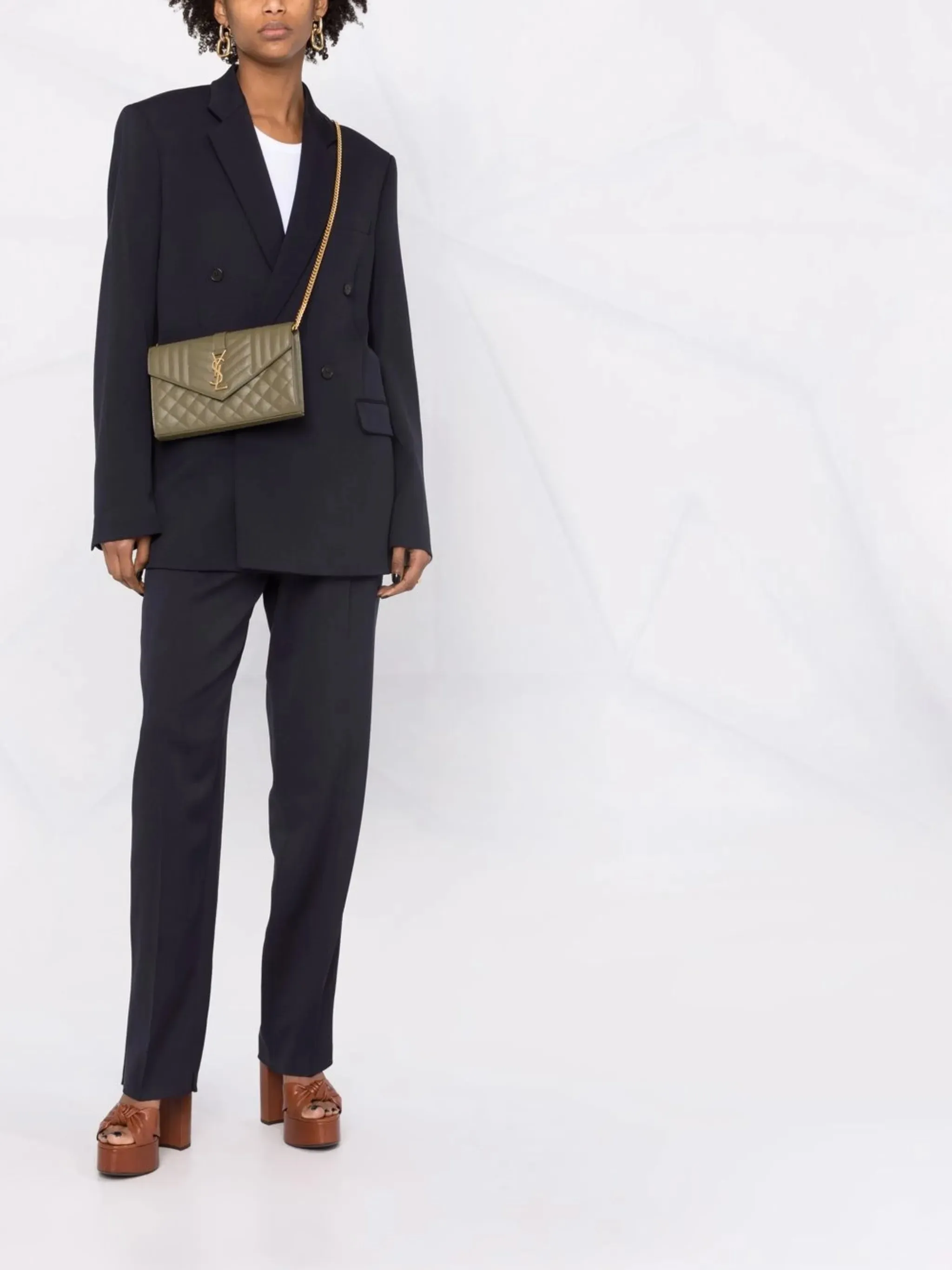 Tailored options bag Weather-resistant monogram crossbody
