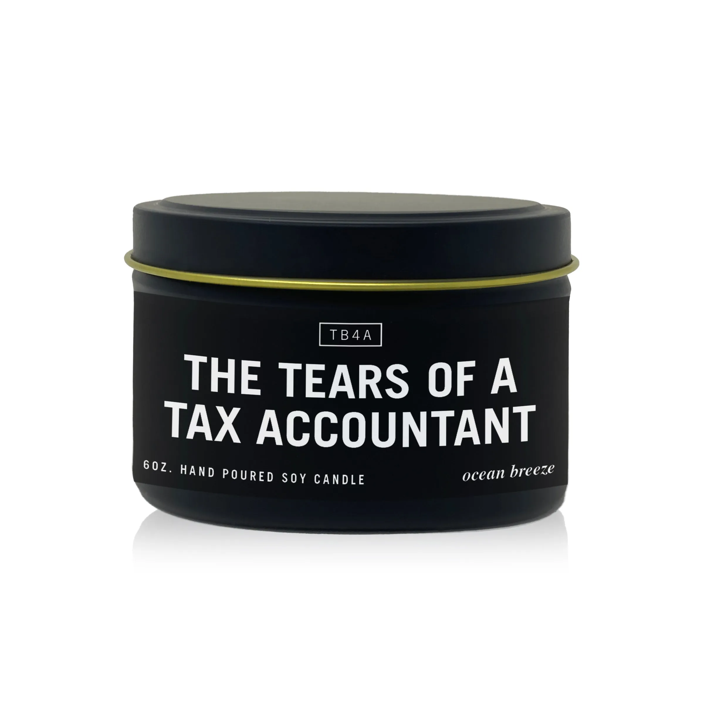 Tears of a Tax Accountant Candle