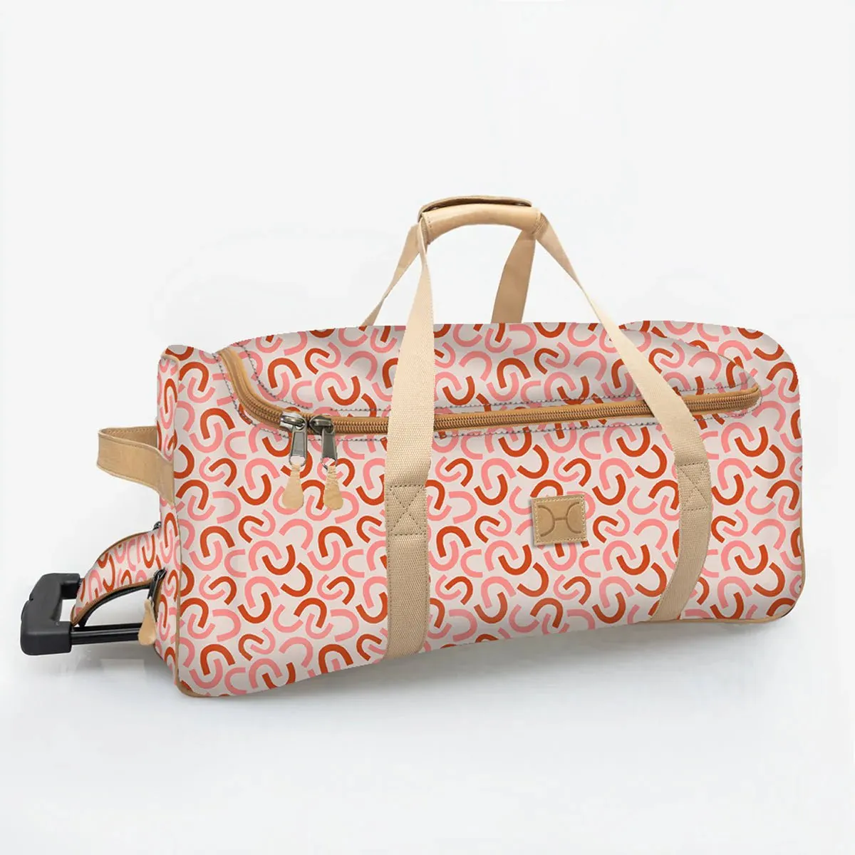 Thandana Laminated Fabric Kids Wheeled Duffel Bag