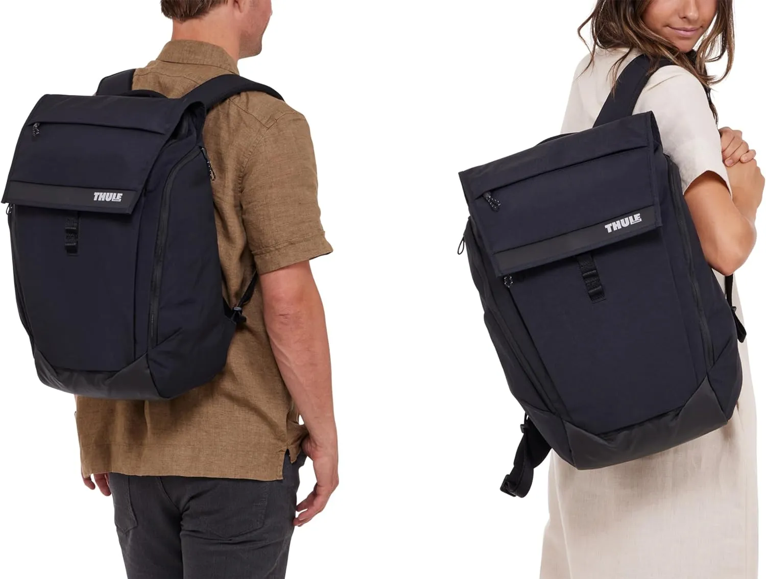 Thule Paramount 27L Backpack - Commuter Backpack - Padded Pocket fits 16" laptops, Black