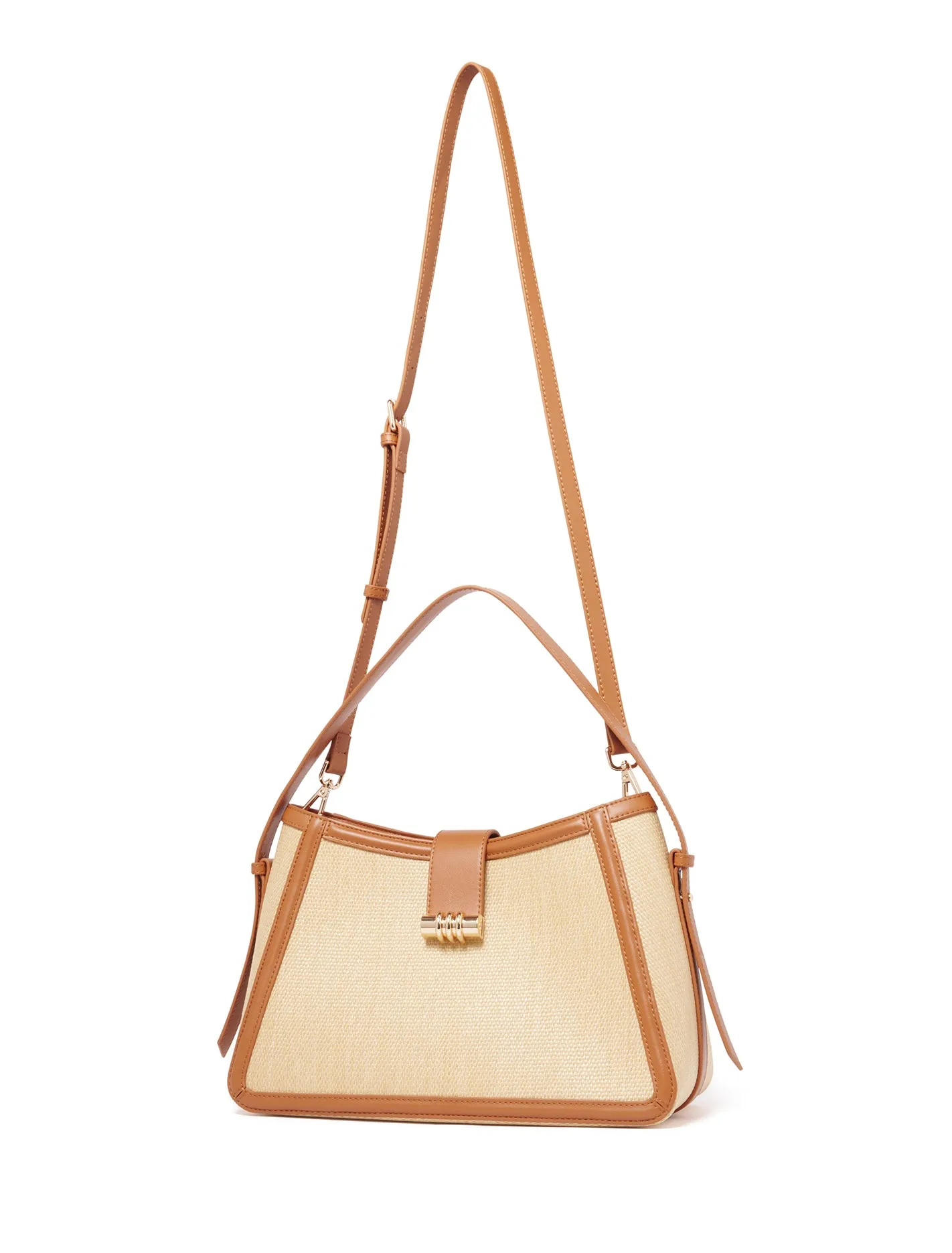Tia Weave Shoulder Bag