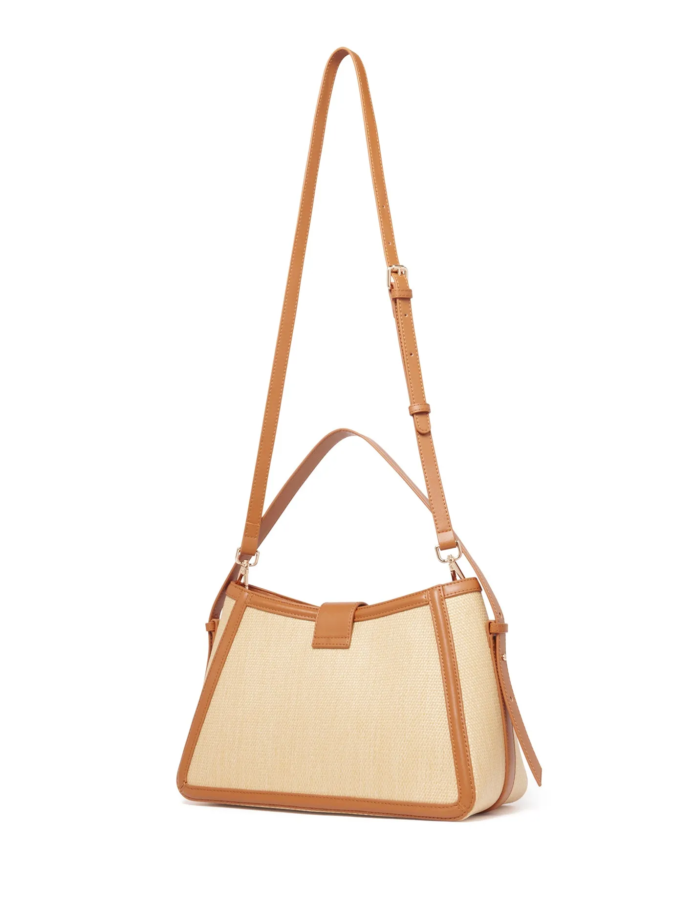 Tia Weave Shoulder Bag