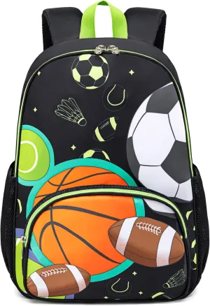 Toddler Backpack Boys Cute Soccer Kids School Backpack Preschool Kindergarten Bookbags Nursery Daycare Toddler Bags