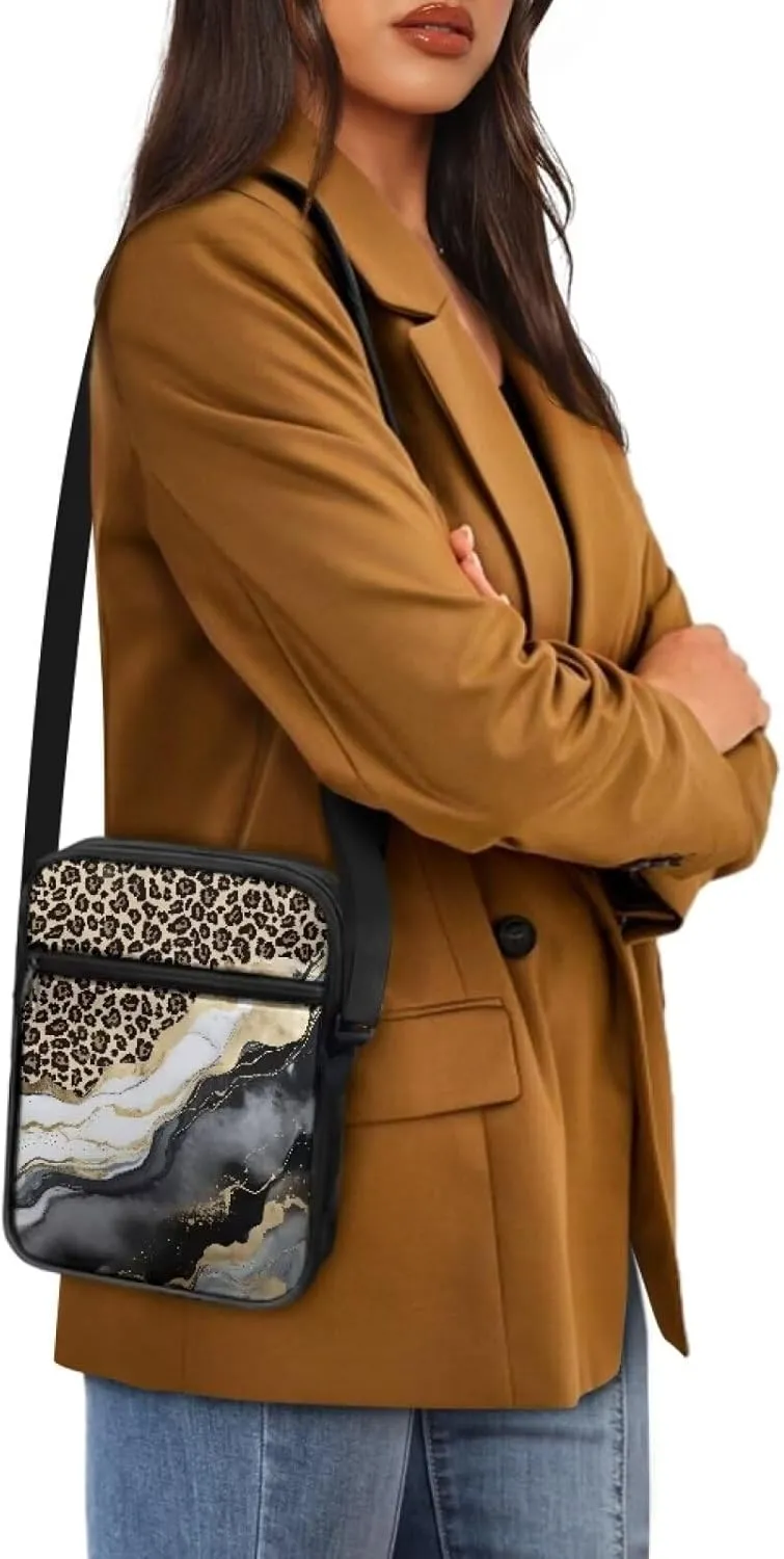 TODIYADDU Stylish Shoulder Bag for Women Men Fashion Messenger Bag Portable Handbags for Notebook Keys Cards Nice Chest Bag