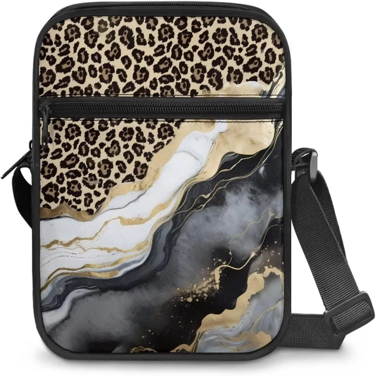 TODIYADDU Stylish Shoulder Bag for Women Men Fashion Messenger Bag Portable Handbags for Notebook Keys Cards Nice Chest Bag