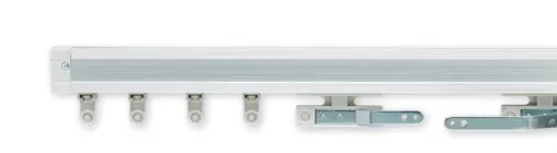 Track Only Assembled Set Cord or Hand Draw Complete Traverse Set (No Facia), Up to 16Ft Length (192")