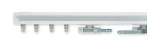 Track Only Assembled Set Cord or Hand Draw Complete Traverse Set (No Facia), Up to 6Ft Length (72")*