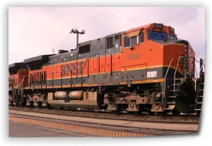 Train PosterDiesel Train BNSF Poster (2) Wall Poster Art Canvas Printing Living Room Office Bedroom Aesthetic Poster 30x20inch(75x50cm) Unframe-style