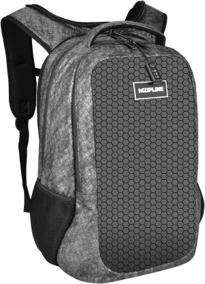 Travel Backpack Bag With Comb Lock & Hoodie-Large Anti Theft Business Laptop Casual Daypack College Travel bags for Men & Women Travel (Camo Grey)