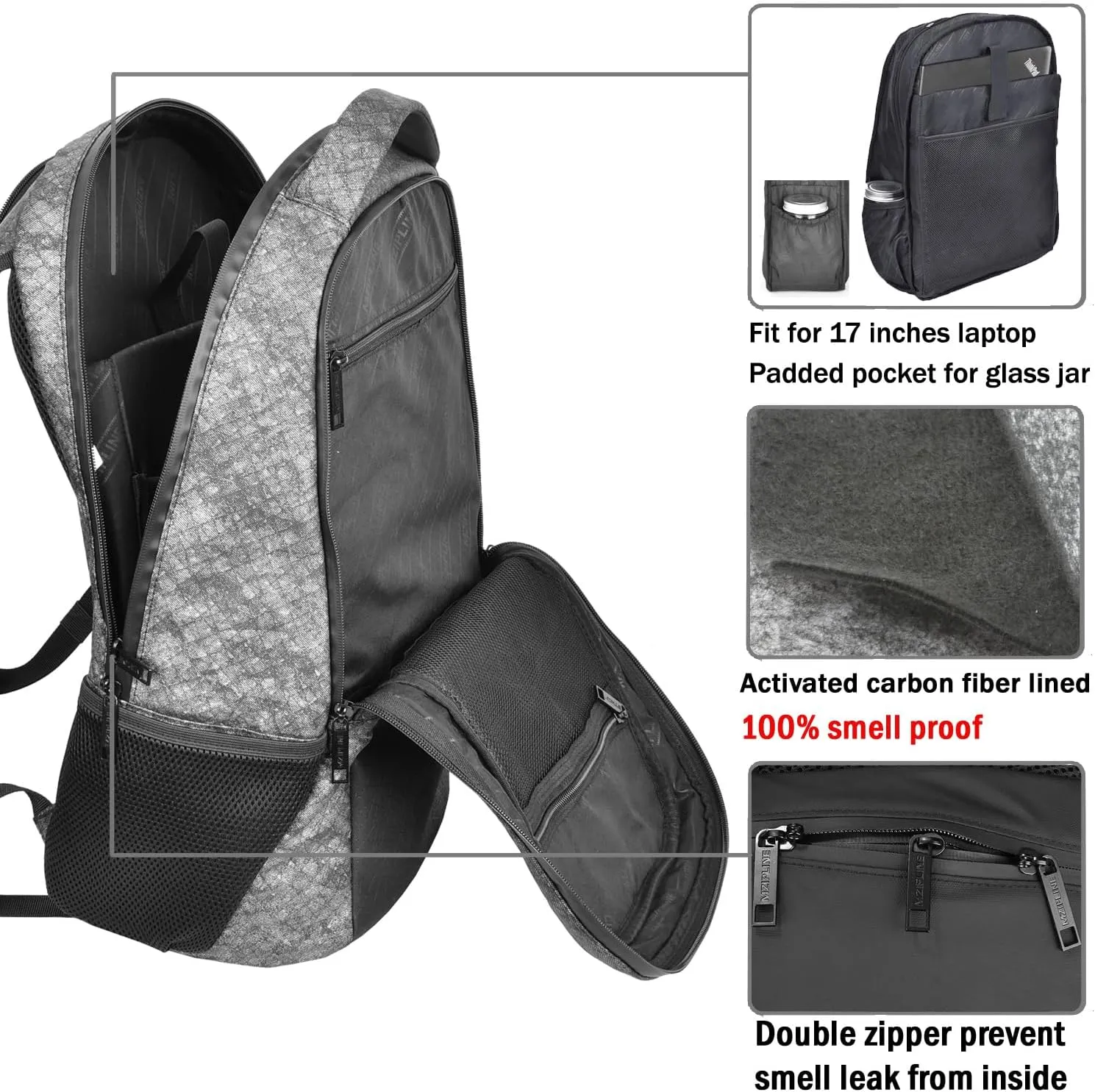 Travel Backpack Bag With Comb Lock & Hoodie-Large Anti Theft Business Laptop Casual Daypack College Travel bags for Men & Women Travel (Camo Grey)