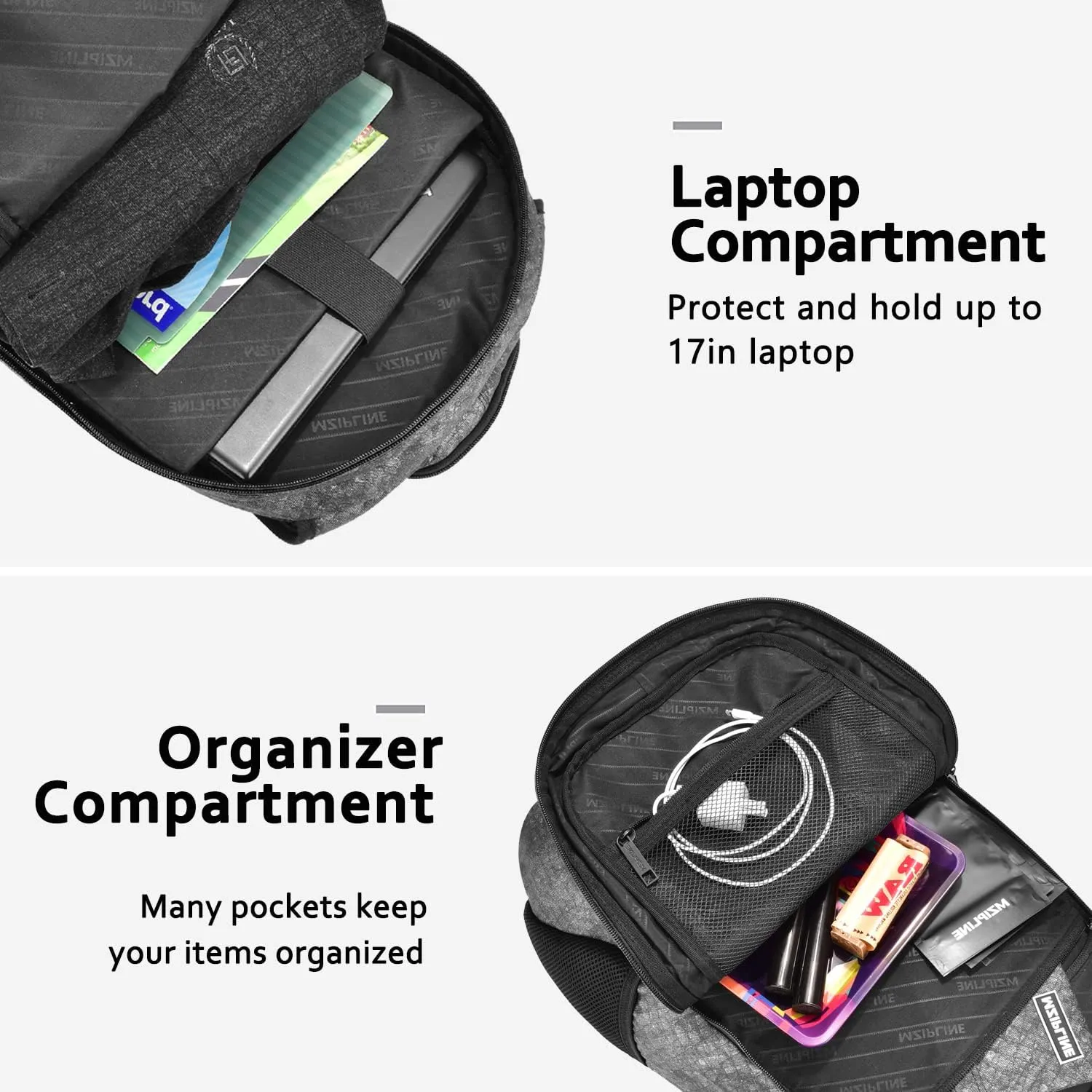 Travel Backpack Bag With Comb Lock & Hoodie-Large Anti Theft Business Laptop Casual Daypack College Travel bags for Men & Women Travel (Camo Grey)