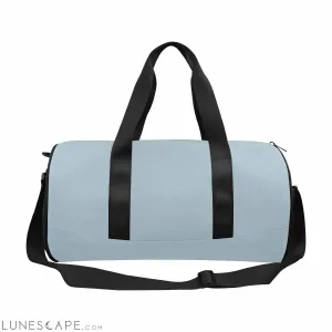 Travel Duffel Bag - Pastel Blue - Carry