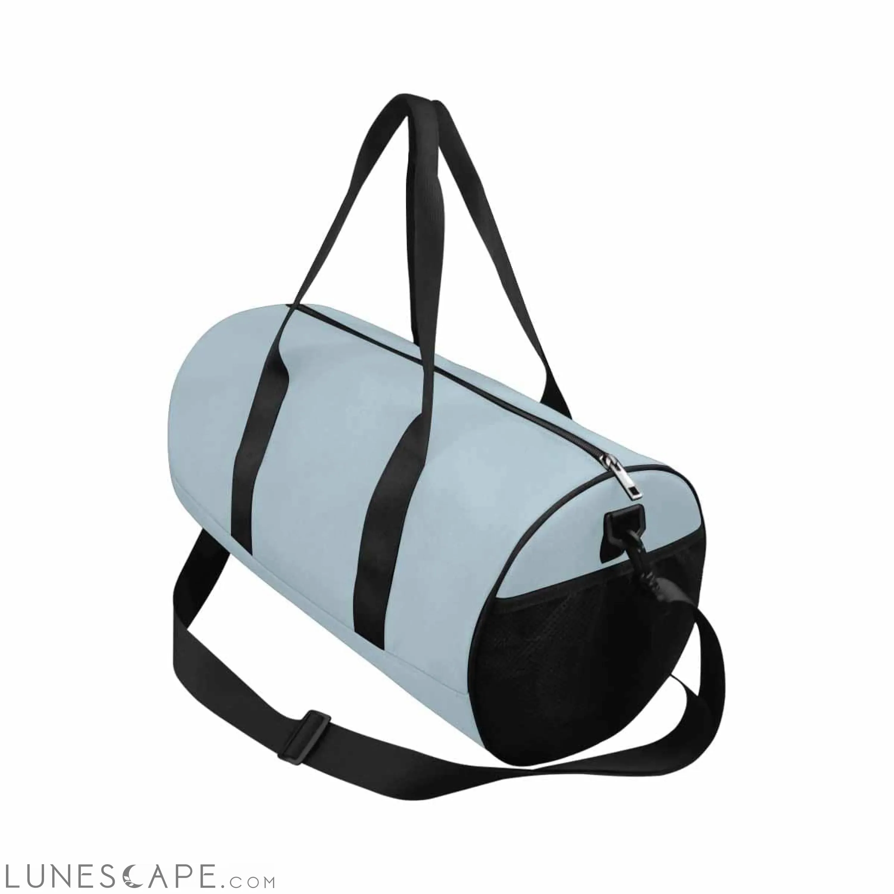 Travel Duffel Bag - Pastel Blue - Carry