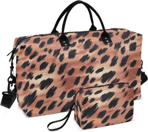 Travel Duffel Bags Carry On Tote Bag with Adjustable Strap for Yoga Large Capacity