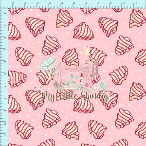 *Tree Cakes Pink - Fabric Club Month 19 (pre-order)