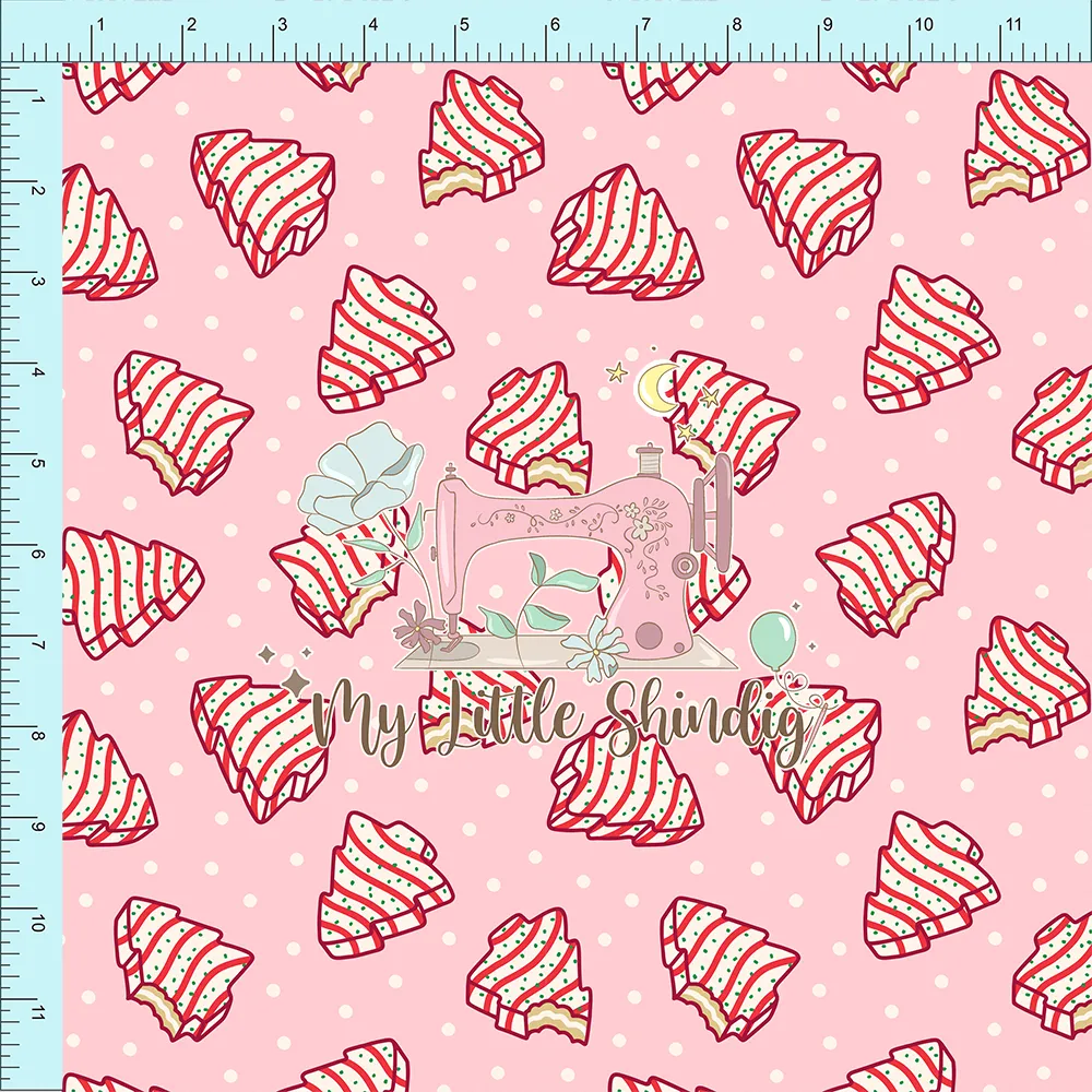 *Tree Cakes Pink - Fabric Club Month 19 (pre-order)