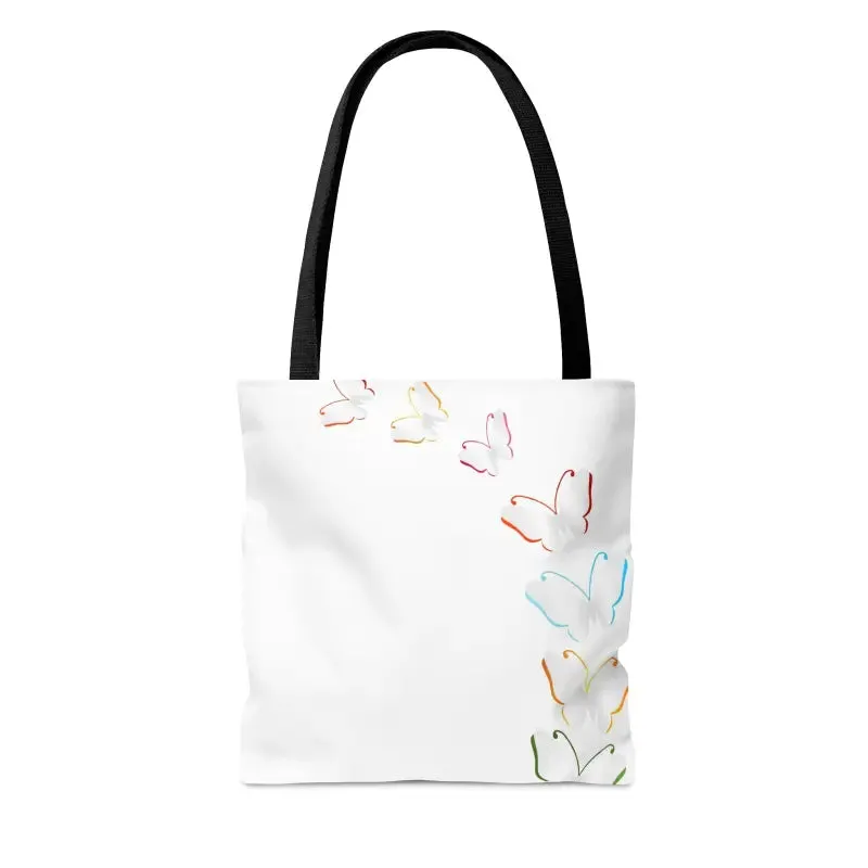 Trendy Proud Neurodivergent Tote Bag for Beach Vibes