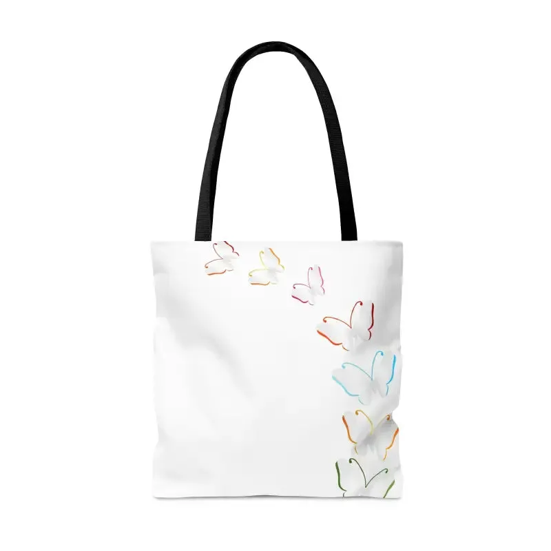 Trendy Proud Neurodivergent Tote Bag for Beach Vibes