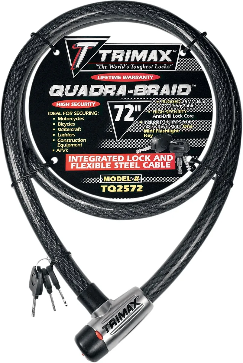 TRIMAX Quad Braid Lock - 72"