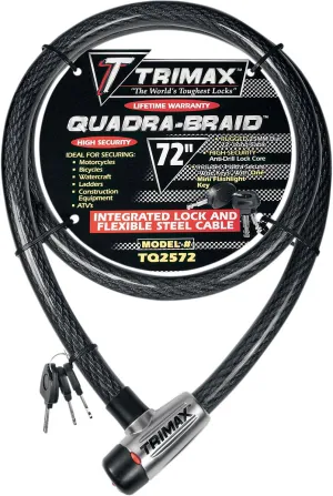 TRIMAX Quad Braid Lock - 72"