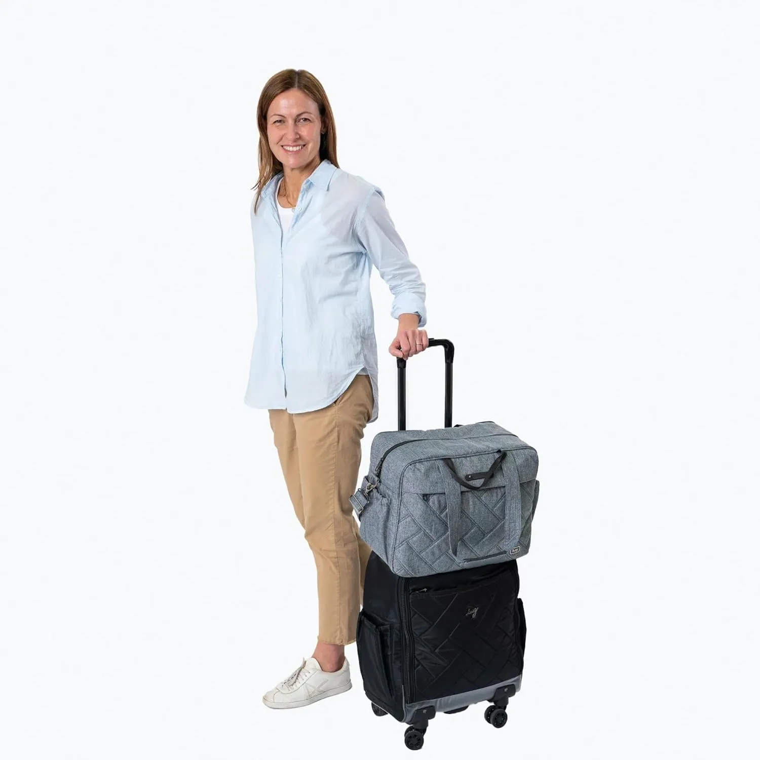 Trolley Bus Duffel Bag, ALOHA NAVY