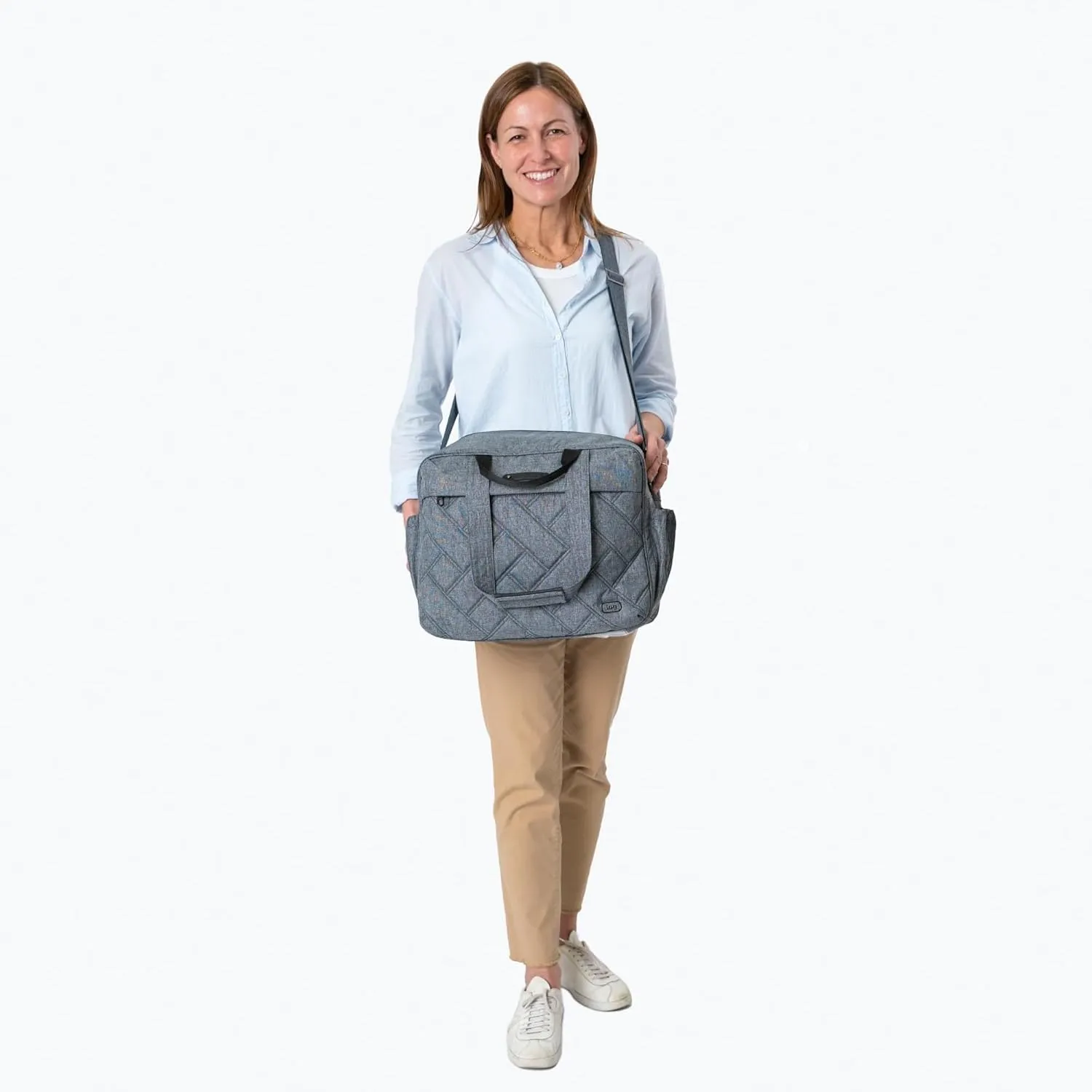 Trolley Bus Duffel Bag, ALOHA NAVY